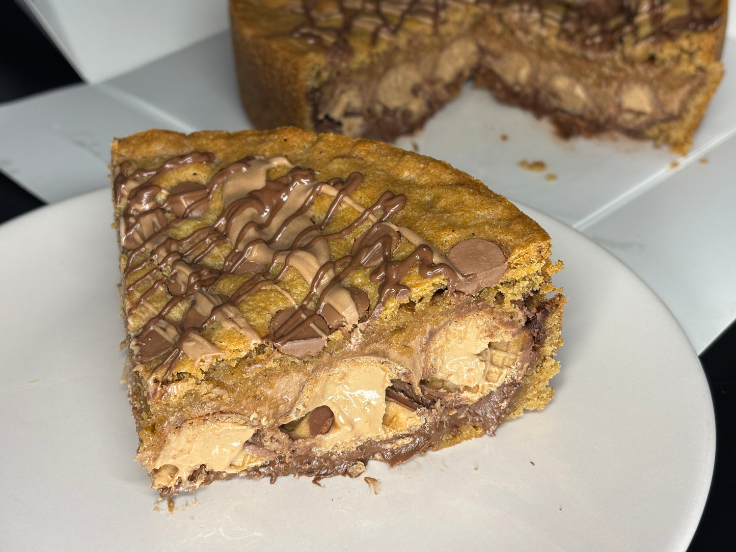 Nutella Bueno Cookie Pie