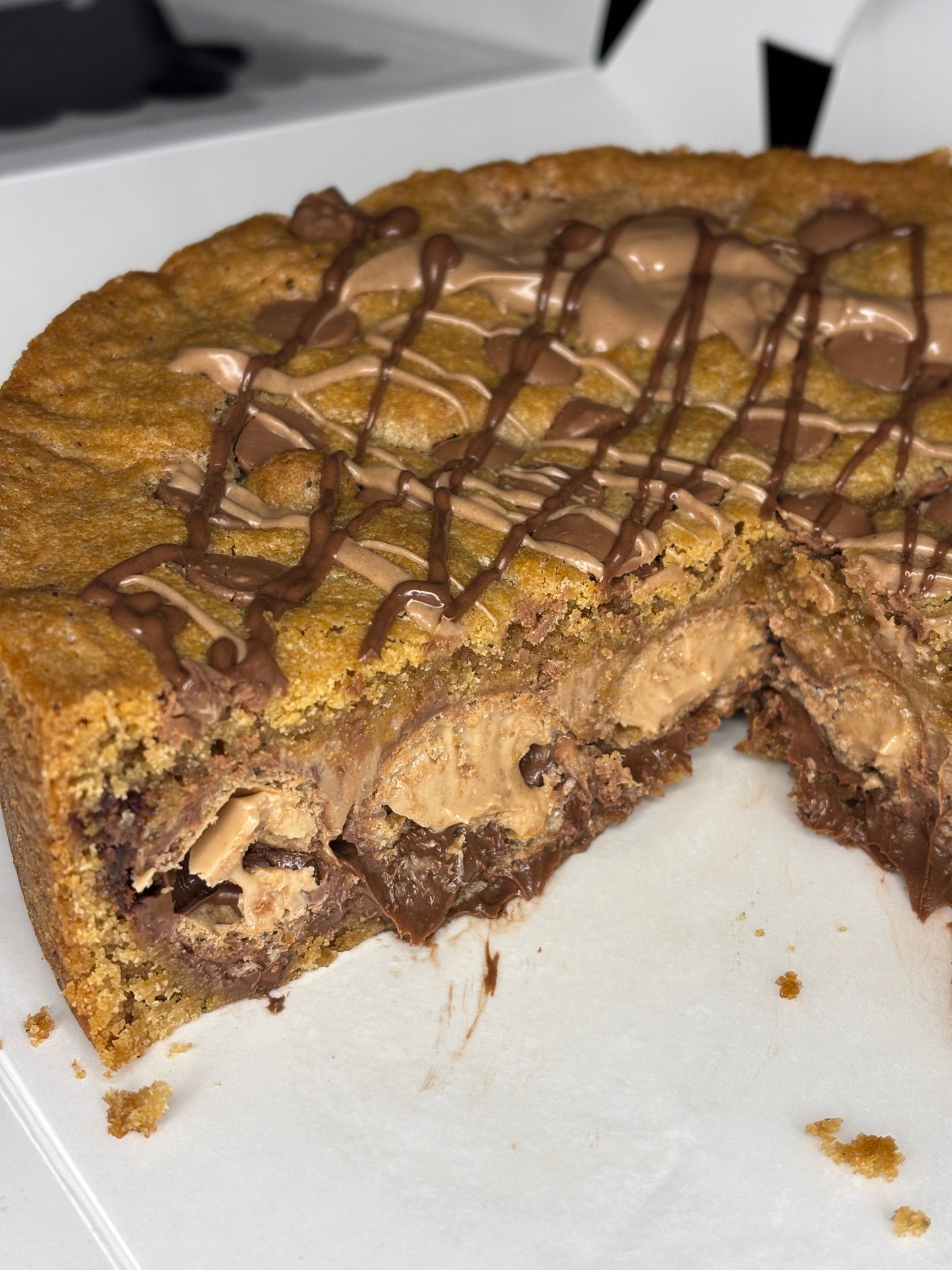 Nutella Bueno Cookie Pie